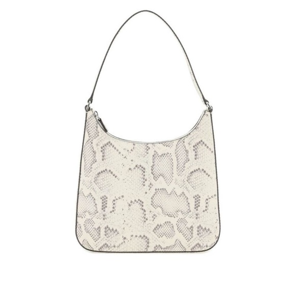 STAUD Handbags - STAUD Alec Bag In Python Embossed Leather NWT